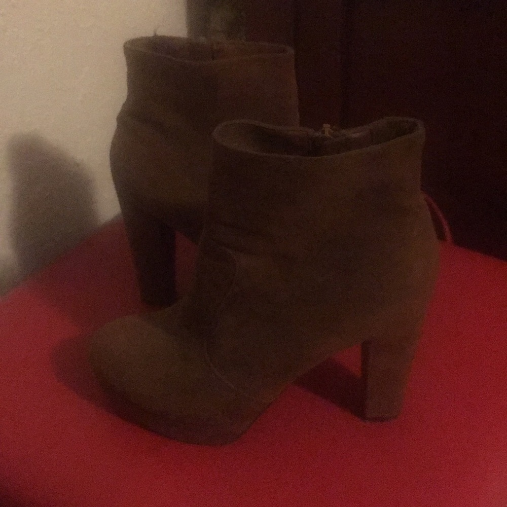 Suede Booties